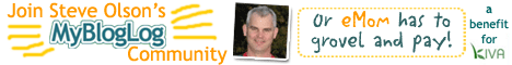 Join Steve's MyBlogLog Community